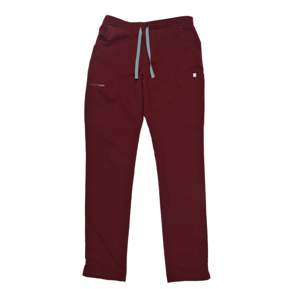 Figs Technical Collection Scrub Set Womens Burgandy Red S/T Catarina & Yola - Picture 2 of 16
